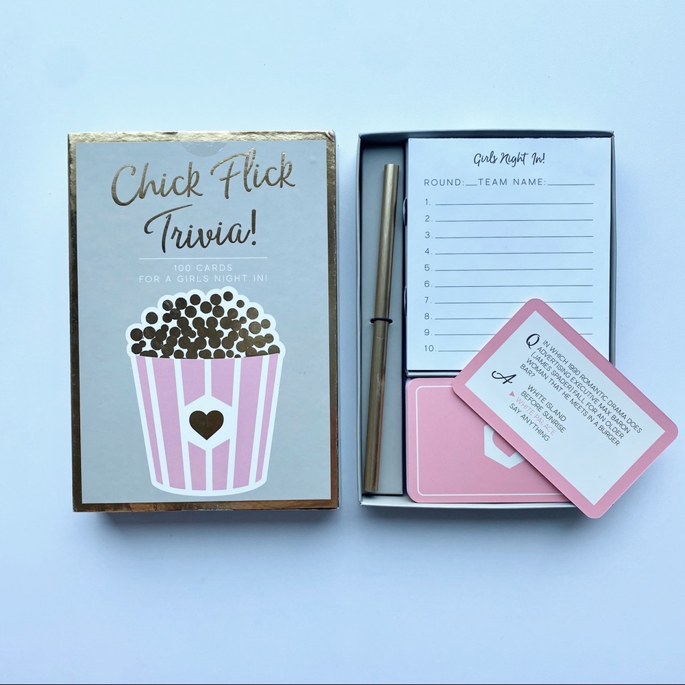 Chick Flick Trivia Game